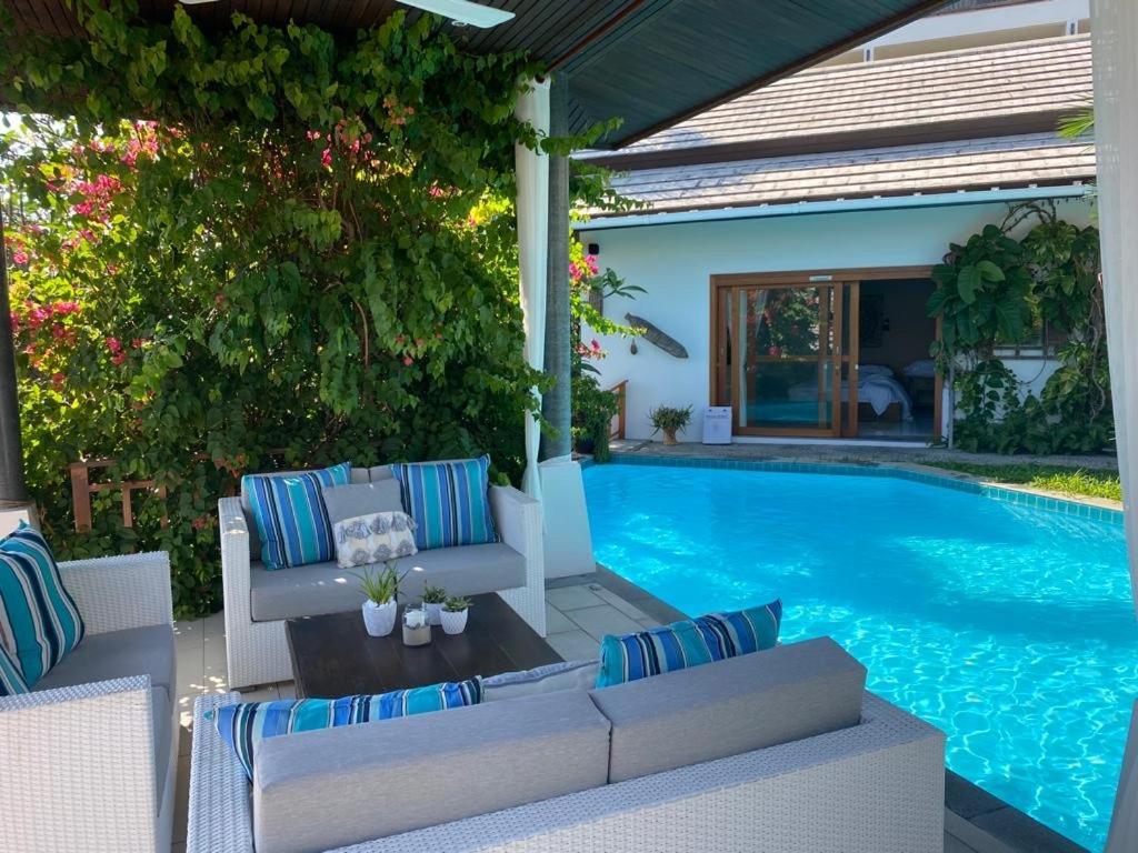 Samui Blu, Villa With Private Pool Choeng Mon Eksteriør bilde